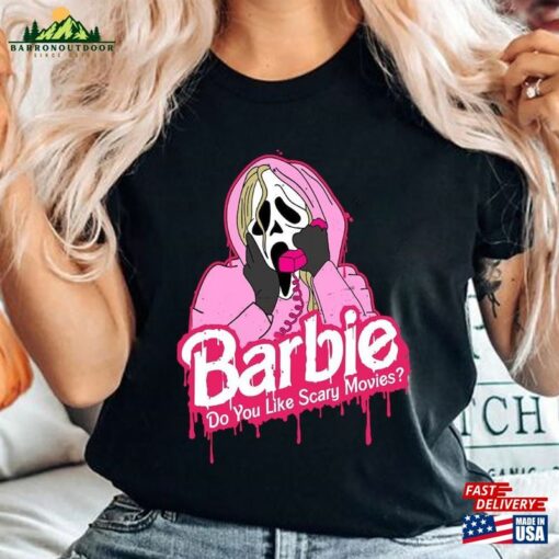 Horror Barbi Graphic Tee Fans Sweatshirt T-Shirt