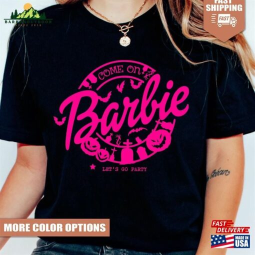 Horror Barbie Graphic Comfort Colors Sweatshirt Fans Shirt Hoodie