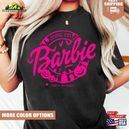 Horror Barbie Graphic Comfort Colors Sweatshirt Fans Shirt Hoodie