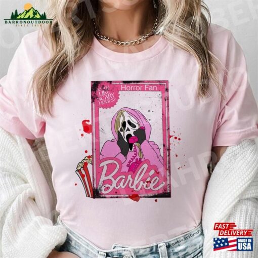 Horror Barbie Graphic Tee Fans Unisex Classic