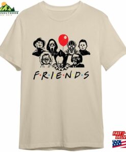 Horror Characters Friends 2023 Shirt Halloween Hoodie T-Shirt 2 Horror Characters Friends 2023 Shirt Halloween Hoodie T Shirt 3