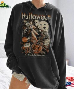Horror Halloween Shirt The Trick Is To Stay Alive Movie Hoodie T-Shirt 2 Horror Halloween Shirt The Trick Is To Stay Alive Movie Hoodie T Shirt 3