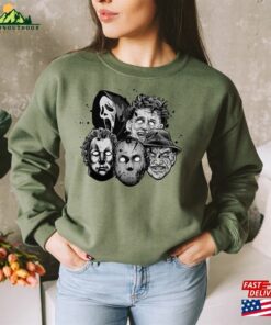 Horror Movie Sweatshirt E34 Halloween Characters Funny Ghostface Tee Unisex Hoodie 3 Horror Movie Sweatshirt E34 Halloween Characters Funny Ghostface Tee Unisex Hoodie 4