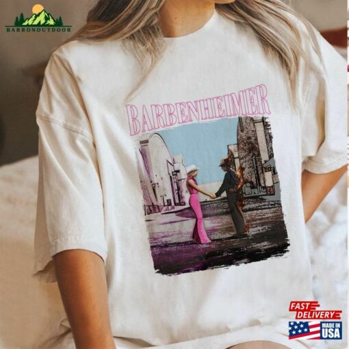 Hot Barbenheimer 2023 Shirt T-Shirt Barbie Oppenheimer Sweetshirt Classic Hoodie