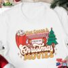 Hot Cocoa Christmas Movies Shirt A Carol Watching Classic Hoodie