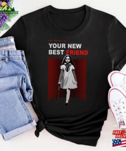 Hot Horror Movie M3gan Your New Best Friend Megan 2023 T Shirt Gift For Fans Sweetshirt Unisex T-Shirt Hot Horror Movie M3gan Your New Best Friend Megan 2023 T Shirt Gift For Fans Sweetshirt Unisex T-Shirt