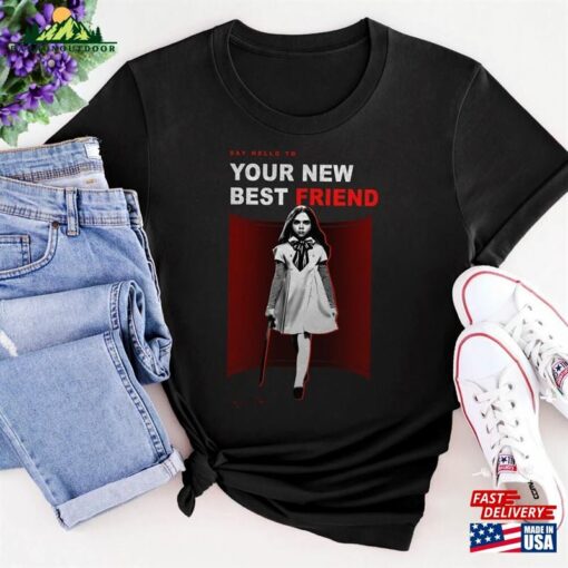 Hot Horror Movie M3gan Your New Best Friend Megan 2023 T Shirt Gift For Fans Sweetshirt Unisex T-Shirt