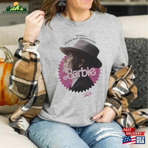 Hot Sale Barbie Oppenheimer Shirt Margot Robbie T-Shirt Hoodie