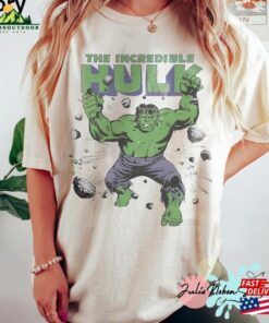 Hulk T Shirt Retro Marvel Comfort Colors Shirt The Incredible Hoodie 3