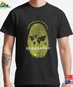Human Geography Yellow Classic T-Shirt Sweatshirt