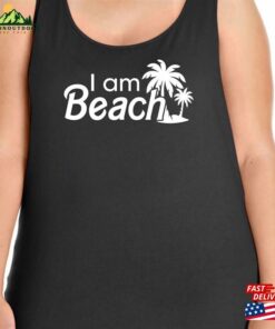 I Am Beach Women’s Plus Size Scoopneck Tee Or Tank T-Shirt Classic