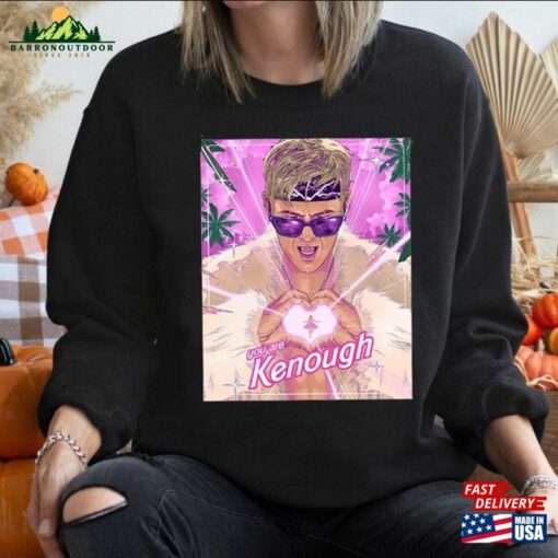 I Am Kenough Barbenheimer Shirt Vintage 90 Sweatshirt Hoodie