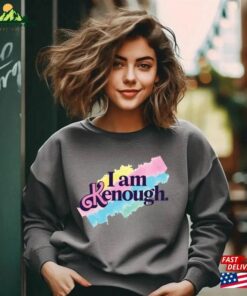 I Am Kenough Color Sweatshirt Hoodie Barbie Ken Outfit T-Shirt