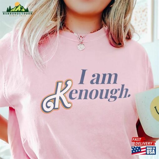 I Am Kenough Shirt Barbie Movie 2023 Bootleg Retro Graphic Vintage Merch Classic Hoodie