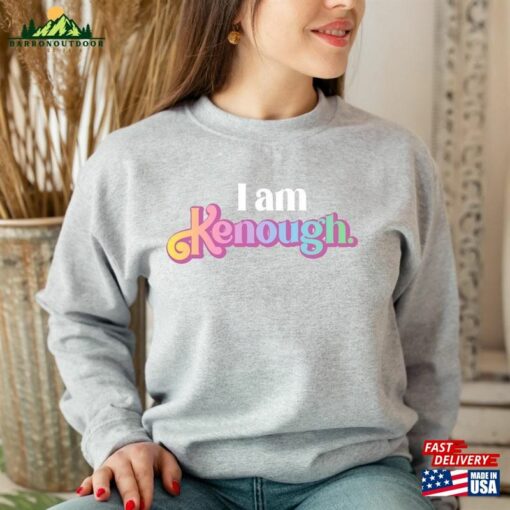 I Am Kenough Tie Dye Shirt Barbi Movie Hoodie Classic