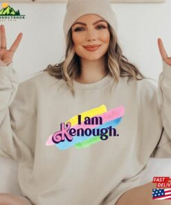 I Am Kenough Tie Dye Shirt Barbi Movie Hoodie Unisex 2 I Am Kenough Tie Dye Shirt Barbi Movie Hoodie Unisex 3