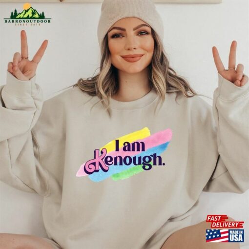 I Am Kenough Tie Dye Shirt Barbi Movie Hoodie Unisex