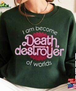 I Have Become Death Destroyer Of Worlds Barbie X Oppenheimer Shirt Trendy Barbenheimer T-Shirt Classic 3 I Have Become Death Destroyer Of Worlds Barbie X Oppenheimer Shirt Trendy Barbenheimer T Shirt Classic 4