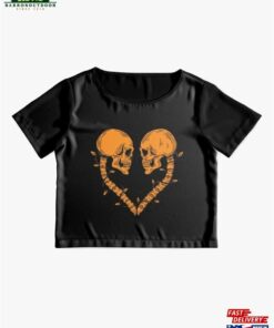I Like Halloween 2022 Scary Evil Pumpkin Funny Head Chiffon Top T-Shirt Unisex