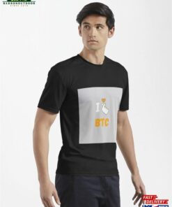 I Love Bitcoin Crypto Graphic T Hoodie Unisex 4