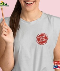 I Stand With Writers Women’s Muscle Tank Shirt 2023 Wga Strike Support Film Industry Pay Solidarity Hoodie Sweatshirt I Stand With Writers Women’s Muscle Tank Shirt 2023 Wga Strike Support Film Industry Pay Solidarity Hoodie Sweatshirt