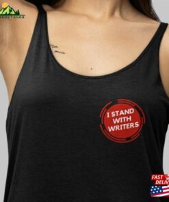 I Stand With Writers Women’s Racerback Tank Top Shirt 2023 Wga Strike Support Film Industry Pay Solidarity Sweatshirt Hoodie I Stand With Writers Women’s Racerback Tank Top Shirt 2023 Wga Strike Support Film Industry Pay Solidarity Sweatshirt Hoodie