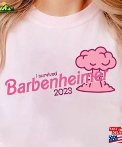 I Survived Barbeheimer 2023 T-Shirt Barbie Oppenheimer Movie Shirt Sweatshirt I Survived Barbeheimer 2023 T-Shirt Barbie Oppenheimer Movie Shirt Sweatshirt