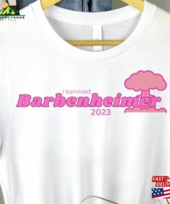 I Survived Barbenheimer 2023 Cinema Funny Movie The Ultimate Double Feature Unisex T-Shirt Sweatshirt