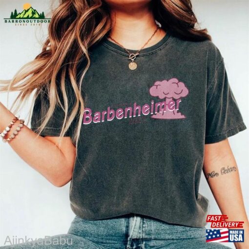 I Survived Barbenheimer 2023 Shirt Barbie Oppenheimer Tee Classic Hoodie