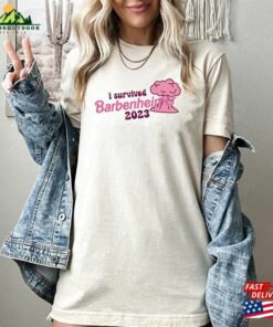 I Survived Barbenheimer 2023 Shirt Bella Canvas Tee Unisex Classic I Survived Barbenheimer 2023 Shirt Bella Canvas Tee Unisex Classic