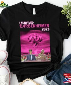 I Survived Barbenheimer 2023 Shirt Comfort Colors Barbie Oppenheimer T Shirt Sweatshirt 4