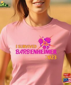 I Survived Barbenheimer 2023 Shirt Gift For Women And Man Unisex T-Shirt Barbie I Survived Barbenheimer 2023 Shirt Gift For Women And Man Unisex T-Shirt Barbie