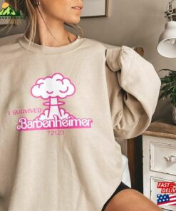 I Survived Barbenheimer 2023 Shirt The Destroyer Of Word Oppenheimer 72123 Classic Sweatshirt 3