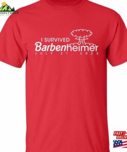 I Survived Barbenheimer July 21 2023 Crewneck T-Shirt Classic I Survived Barbenheimer July 21 2023 Crewneck T-Shirt Classic