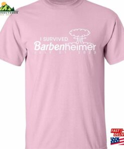 I Survived Barbenheimer July 21 2023 Crewneck T-Shirt Classic 2 I Survived Barbenheimer July 21 2023 Crewneck T Shirt Classic 3