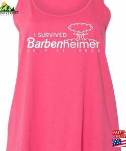 I Survived Barbenheimer July 21 2023 Women's Plus Size Scoopneck Tee Or Tank T-Shirt Sweatshirt 2 I Survived Barbenheimer July 21 2023 Womens Plus Size Scoopneck Tee Or Tank T Shirt Sweatshirt 3