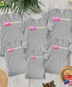 I Survived Barbenheimer Shirt Movie Vintage Sweatshirt T Shirt 4