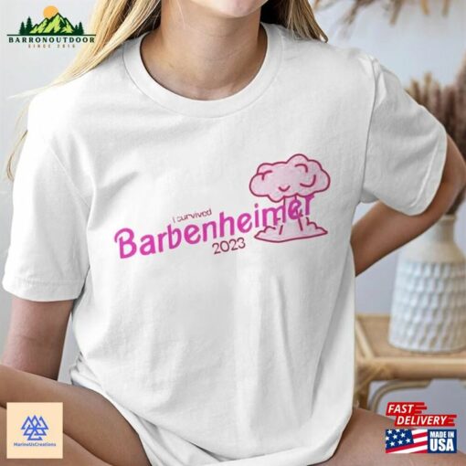 I Survived Barbenheimer Unisex Shirt Merch Shirts Classic Sweatshirt