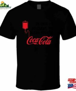 In Case Of Accident My Blood Type Is Coca Cola Coke Drink Funny Gift T-Shirt Sweatshirt