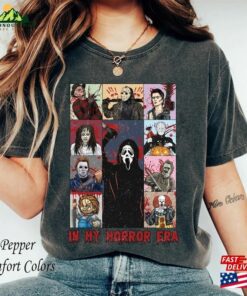 In My Halloween Era Comfort Colors Shirt Horror Movie Friends Hoodie Unisex 2 In My Halloween Era Comfort Colors Shirt Horror Movie Friends Hoodie Unisex 3