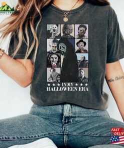 In My Halloween Era Shirt Horror Characters Movie T-Shirt Sweatshirt