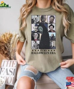 In My Halloween Era Shirt Horror Characters Movie T-Shirt Sweatshirt