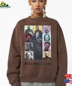 In My Halloween Era Shirt Horror Movie Character Eras Tour Sweatshirt Unisex 3