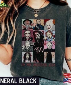 In My Horror Era Shirt Halloween Characters Movie Hoodie T-Shirt