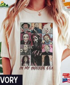 In My Horror Era Shirt Halloween Characters Movie Hoodie T Shirt 3