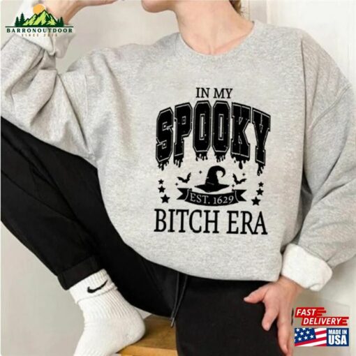 In My Spooky Bitch Era Halloween Shirt Sweater Ghost Sweatshirt Hoodie Classic