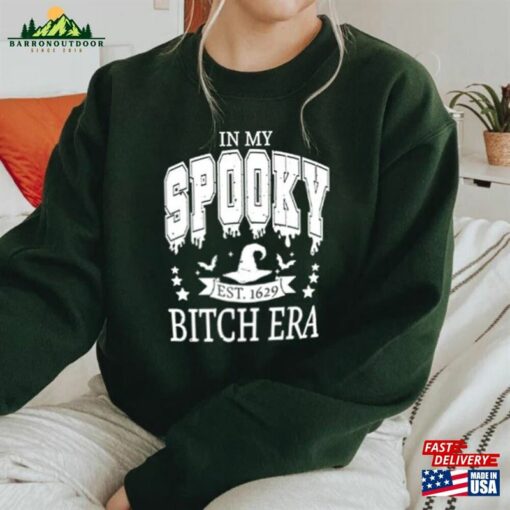 In My Spooky Bitch Era Halloween Shirt Sweater Ghost Sweatshirt Hoodie Classic