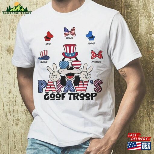 Independence Day Goof Troop Personalized Shirt Goofy Movie 4Th Of July Tees Sweatshirt Unisex