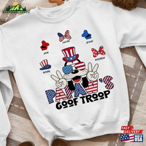 Independence Day Goof Troop Personalized Shirt Goofy Movie 4Th Of July Tees Sweatshirt Unisex