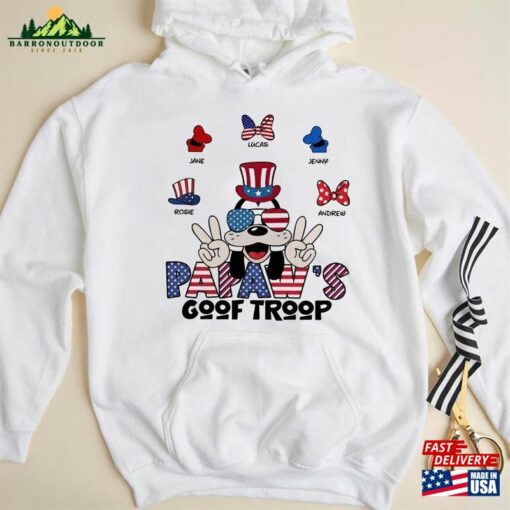 Independence Day Goof Troop Personalized Shirt Goofy Movie 4Th Of July Tees Sweatshirt Unisex